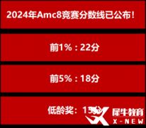 AMC8考試分?jǐn)?shù)線(xiàn)公布，下一步如何規(guī)劃？