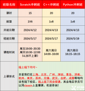 犀牛藍(lán)橋杯青少組省賽沖刺班課程安排！